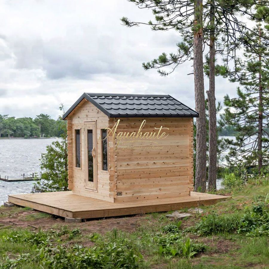 CT Georgian Cabin Sauna with Porch